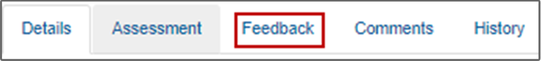 RMS screenshot feedback tab